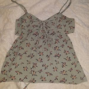 Floral tank top